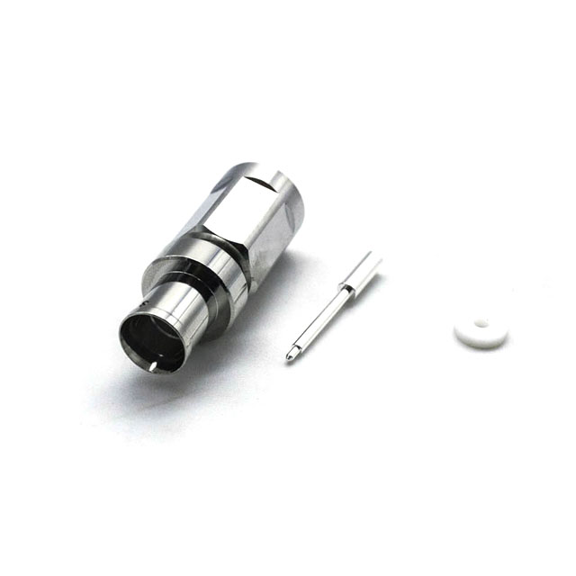 ZX Male Straight Connector for 1/4” Superflex Cable soldering  (ZX-J1/4S)