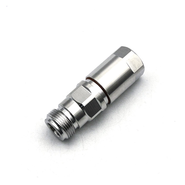 N FEMALE STRAIGHT CONNECTOR FOR 1/4" SUPER FLEXIBLE CABLE(N-K1-4S-3)