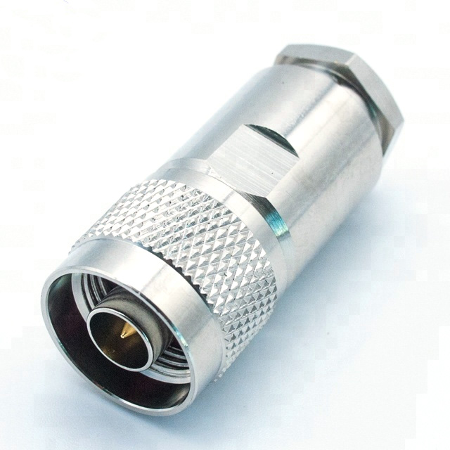N Male Straight Connector Clamp for 8D-FB​ Cable(N-J8H-1)