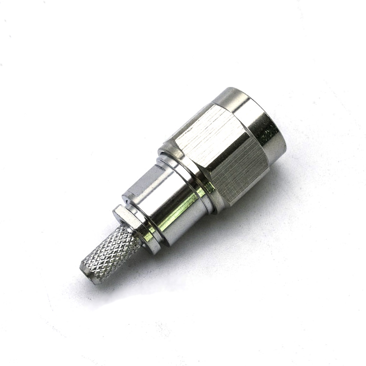 TNC Male Straight Connector for RG223 Cable Crimp type(TNC-C-J223-1)
