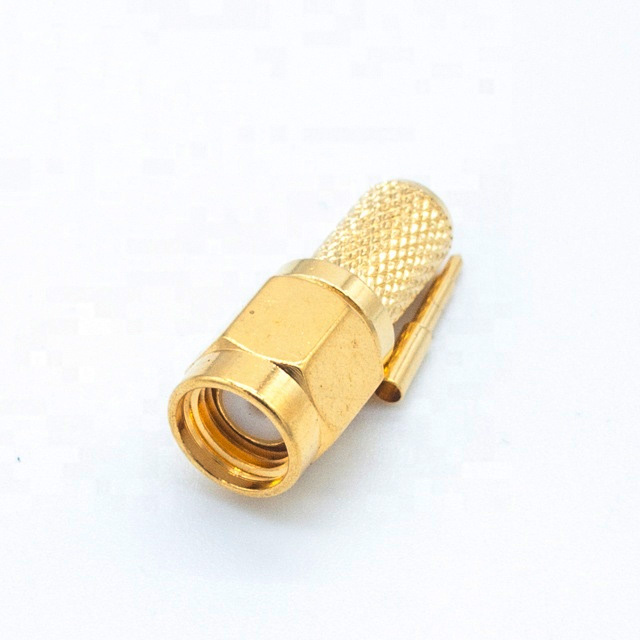 SMA MALE STRAIGHT CONNECTOR CRIMP FOR ​LMR240 CABLE(SMA-C-J240)