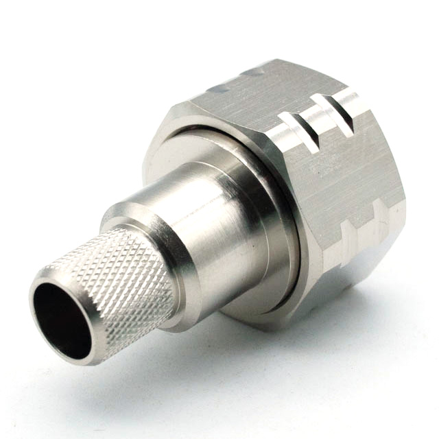 4.3/10 Male Straight Connector For LMR400 Cable Crimp(4.3/10-C-J400)
