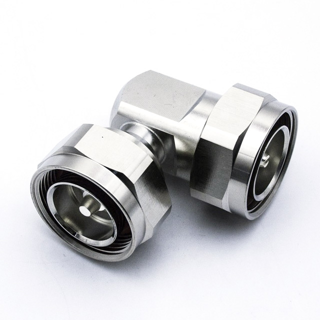Adaptor 7/16 male to male right angle  (7/16-JJW)