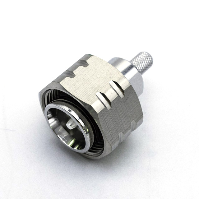 4.3/10 Male Straight Connector For RG58 Cable Crimp(4.3/10-C-J58)