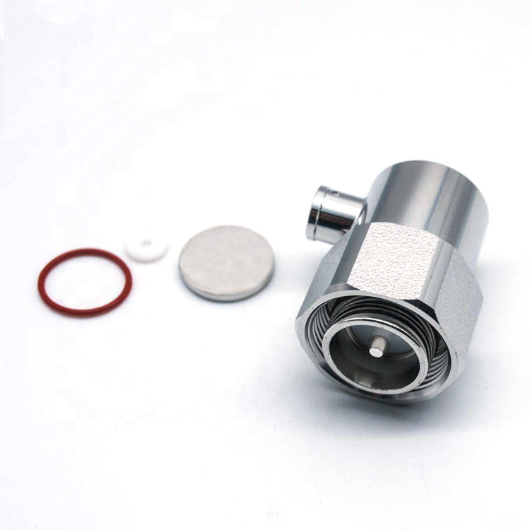 4.3/10 Male Right Angle Connector For 1/4 Superflex Cable Soldering(4.3/10-H-JW1/4S​)