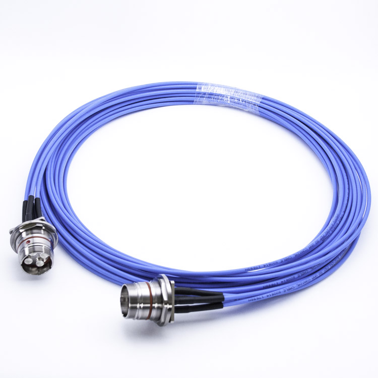 RG141 Jumper cable with MQ4 plug to MQ4 plug,5M(MQ4-J141-6/MQ4-J141-6-5m)