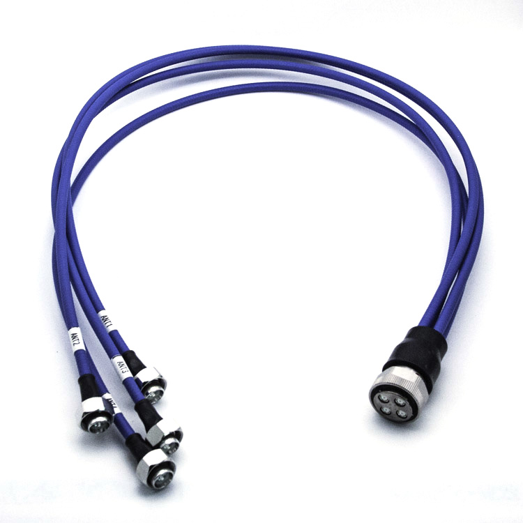 1/4”Superflex Jumper Cable,MQ4 Plug To 4.3-10 male,1m for PIM3 Test