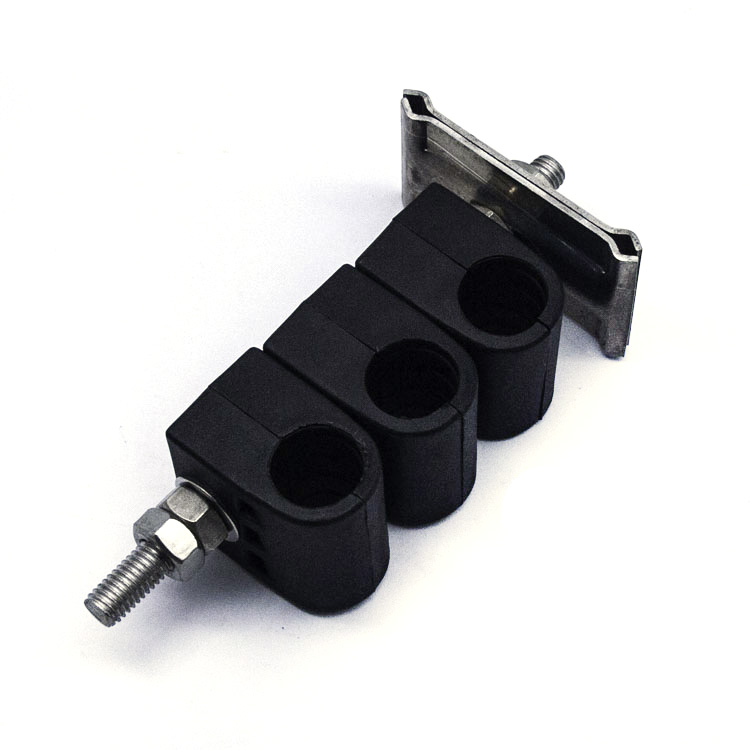 Feeder Cable Clamp for 1/2" feeder Cables 3 ways indoor  (CL-1-2-3 INT)