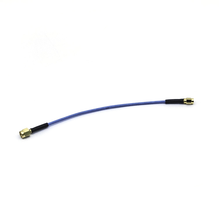 086 jumper cable,SMA male to SSMA male connector,188mm      (SMA-JB2-SSMA-JB2-188MM)   ​