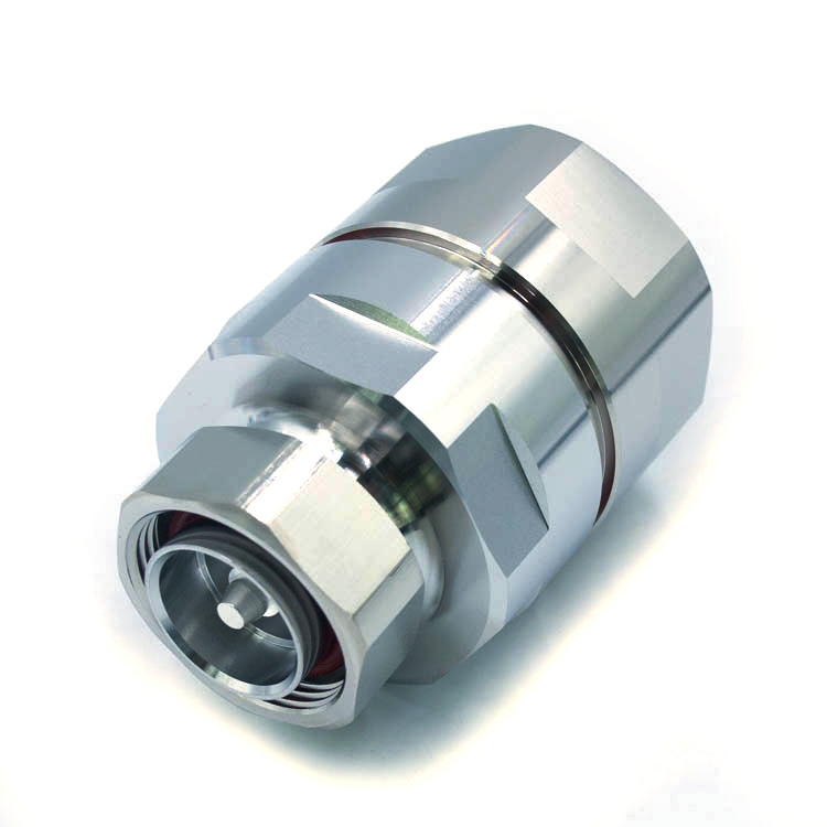 ​7/16 DIN Male Straight Connector for 1-1/4" cable   (7/16-J1-1/4-4E)